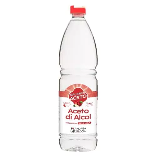 Andrea Milano, Splendi Aceto, Aceto di Alcool 100% Naturale Aromatizzato alla Mela
