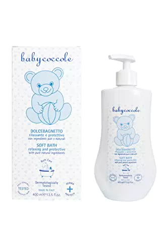 Babycoccole - DOLCE BAGNETTO RILASSANTE E PROTETTIVO per Bambini - Con Estratti di Fiore di Loto