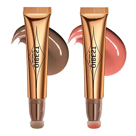 Contour liquido per il viso con applicatore a cuscino