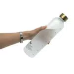 BASIKA BOTTLE La Borraccia che ti ricorda di bere - 1 litro con indicatori orari motivazionali