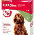 Beaphar FIPROtec Antiparassitario per Cane Taglia Grande (20-40 Kg), 3 Pipette