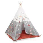 Beeloom - Tenda per bambini, COSMO TIPI, legno naturale decorativo