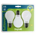 Beghelli - TUTTOVETRO Led Lampadina Led E27 Luce Bianca