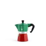 Bialetti Caffettiera Moka Express Tricolore, 3 Tazze