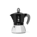 Bialetti Caffettiera Moka Induction, 6 Tazze, Adatta a Tutti i piani cottura