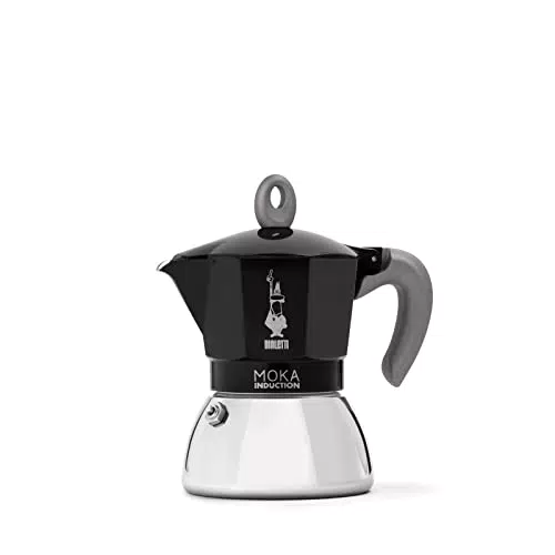 Bialetti - Moka a induzione, caffettiera moka, adatta a tutti i tipi di piani cottura