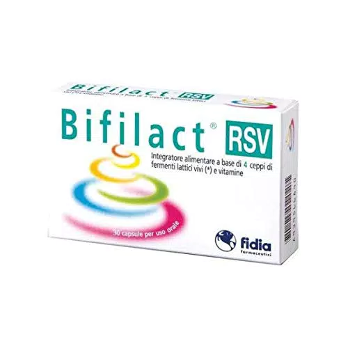 Bifilact Rsv Integratore Alimentare a Base di Fermenti Lattici Vivi - 30 capsule