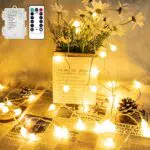 Bigzom Catena di luci a LED per esterni, 6.5 m