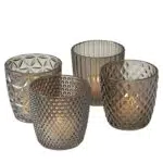 Boltze Marilu 2002930 - Set di 4 portacandele