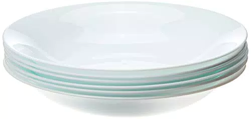 Bormioli Rocco 480180F27321990 White Moon Piatto Fondo 23