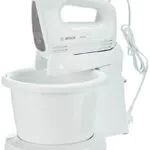 Bosch CleverMixx - Sbattitore Elettrico con Ciotola da 3 L a Rotazione Automatica