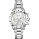 Boss Orologio Analogico Multifunzione al Quarzo da Donna con Cinturino in Acciaio Inossidabile Argentato - 1502616