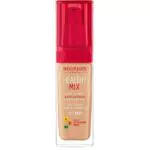 Bourjois Fondotinta Liquido Healthy Mix Formula Anti-Age Illuminante e Idratante a Lunga Durata con Vitamine e Acido Ialuronico, 55 Dark Beige