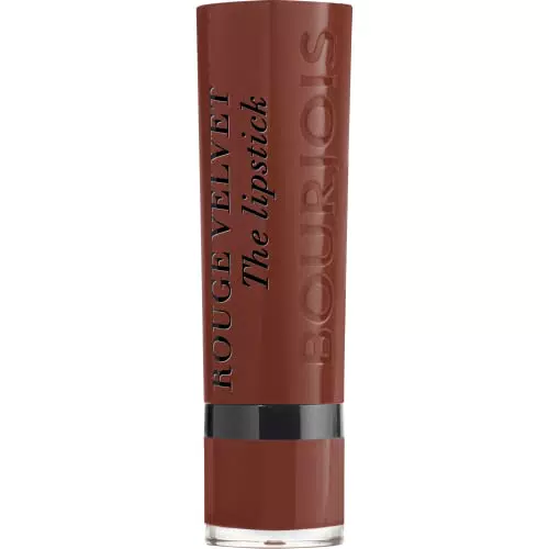 Bourjois - Rouge Velvet The Lipstick - Rossetto Opaco a Lunga Tenuta in Stick - 012 Brunette