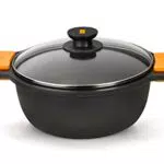 BRA Efficient Casseruola Fonda Antiaderente, 24 cm