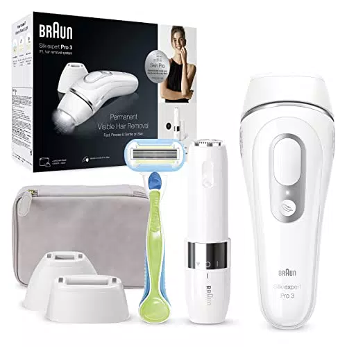 Braun Silk-expert Pro 3 Epilatore Luce Pulsata, Alternativa al Laser