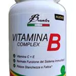 Braveter Vitamina B COMPLEX Integratore Vitamina B12 B6 B1 B 8 E Acido Folico Vitamina B C + E 60 Compresse