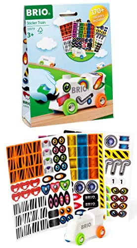 BRIO Word Treno con Adesivi