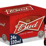 Bud, Birra Bottiglia - Pacco da 24x33cl