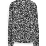 C&A Camicetta da donna a forma di conchiglia con scollo Henley
