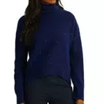 C&A - Maglione da donna a collo alto, con brillantini