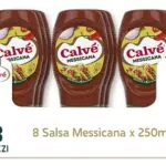 Calvé, Salsa Messicana, 8 Pezzi da 250 ml, Salsa Piccante Extragusto con Pomodoro e Peperoncino
