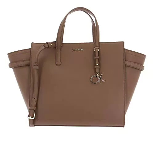 Calvin Klein CK Must Tote MD, Borsa Donna, Tela Safari