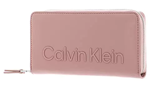 Calvin Klein CK Set Portafoglio da Donna, Café Au Lait
