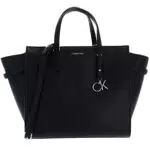 Calvin Klein Must Tote MD, Borsa Donna, CK Nero, One Size
