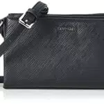 Calvin Klein Saffiano a Tracolla Elevata, Borsa Tote Donna