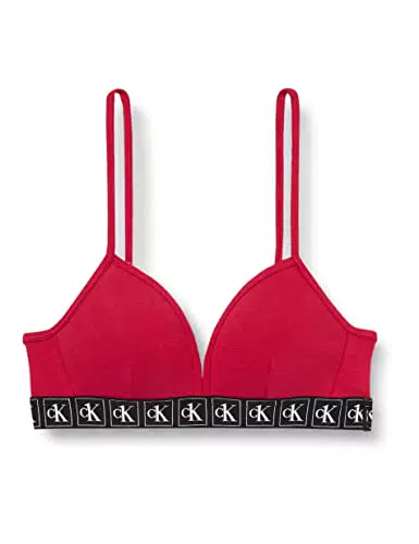 Calvin Klein Triangolo Reggiseno, Blissful Berry, 10 Anni Bambine e Ragazze