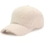 Cappellino da baseball, in pile di lana di agnello, per uomo e donna