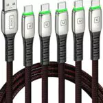Cavo USB Type-C, INIU Cavo USB C Ricarica Rapida 3, 1A QC Cavo Tipo C in Lega di Zinco Cavi Dati Compatibili con Samsung S21 S20 Note 20 Ultra LG Google Huawei Xiaomi OPPO ECC