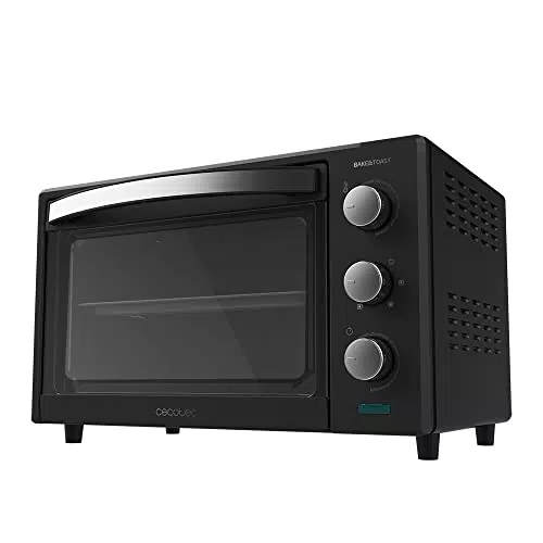 Cecotec Forno Elettrico ad aria da Tavolo Multifunzione Bake&Toast 2800 Black. 1600 W