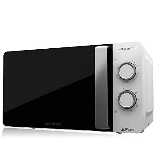 Cecotec Microonde con grill Proclean 3110, 20 L, 700 W e grill 800 W