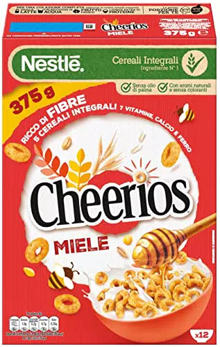 CHEERIOS Ciambelline di Cereali Integrali e Miele