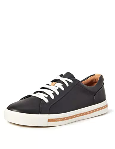 Clarks Un Maui Lace, Scarpe da Ginnastica Donna, Black Leather