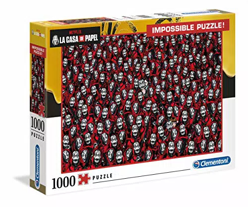 Clementoni - 39527 - Impossible Puzzle - La Casa Di Carta - 1000 Pezzi