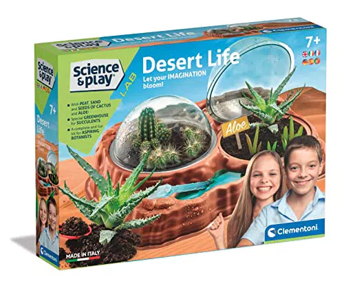 Clementoni- Science & Play Lab-Desert Life