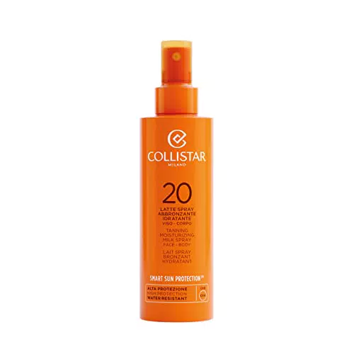Collistar Latte Spray Abbronzante SPF 20, Ricco di vitamina E