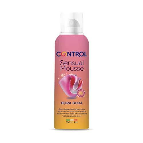 Control Bora Bora Sensual Mousse Massaggio Corpo Scoppiettante Multisensoriale al Profumo Floreale