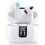 Cuffie Bluetooth 5.3 Auricolari Wireless: Cuffie Wireless con 4 HD Microfono Stereo HiFi