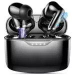 Cuffie Bluetooth, Auricolari Bluetooth 5.3 con Bassi Immersivi
