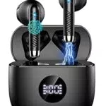 Cuffie Bluetooth, Auricolari Bluetooth 5.3 Stereo HiFi con HD Microfono