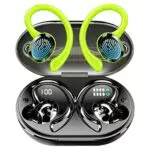 Cuffie Bluetooth Sport Auricolari Bluetooth 5.3 con HiFi Stereo, 48Ore Cuffie Wireless Sport Doppio Display LED/Chiamata HD/Impermeabile IP7/Vestibilità Comoda Cuffiette Bluetooth Cancellazione Rumore