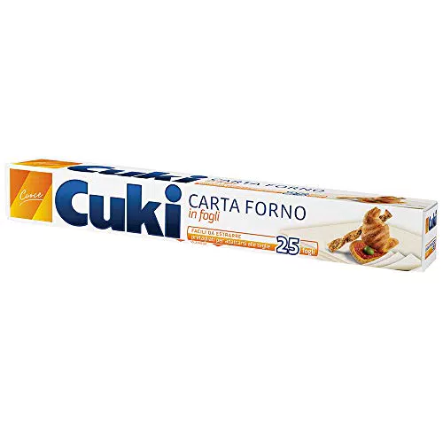 Cuki Carta Forno in fogli 33 x 38 cm - 25 fogli