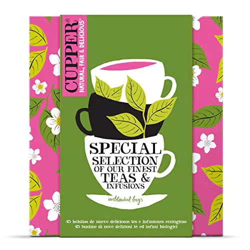 Cupper Collection Tè e Tisane Biologiche, Cofanetto