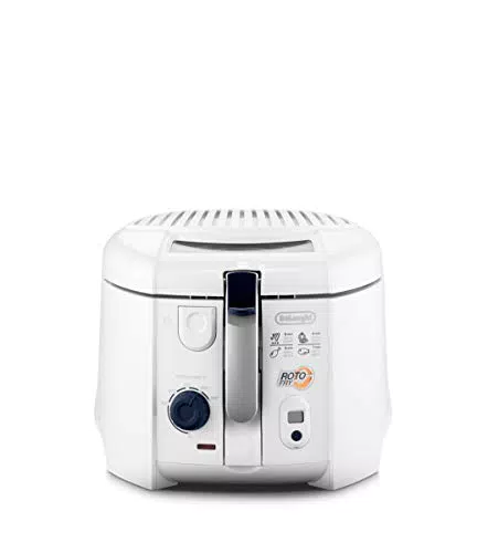 De'Longhi F28533.W1 RotoFry Friggitrice con Cestello Rotante