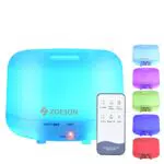 Diffusore di olio essenziale aromaterapia, spegnimento automatico senz'acqua con 4 impostazioni timer, 7 spie cambiacolori a LED