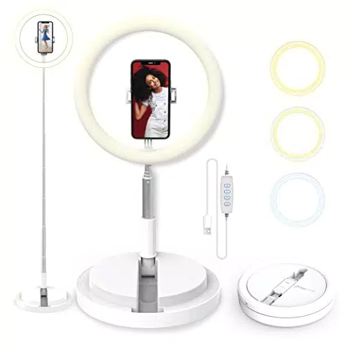 DigiPower DP-VRLIN11, Anello luminoso pieghevole, Multicolore
